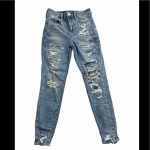 American Eagle distressed jeans